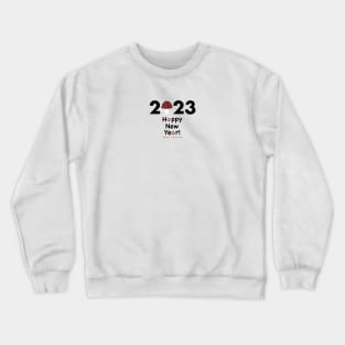 2023 text Mushroom made of paw prints Crewneck Sweatshirt